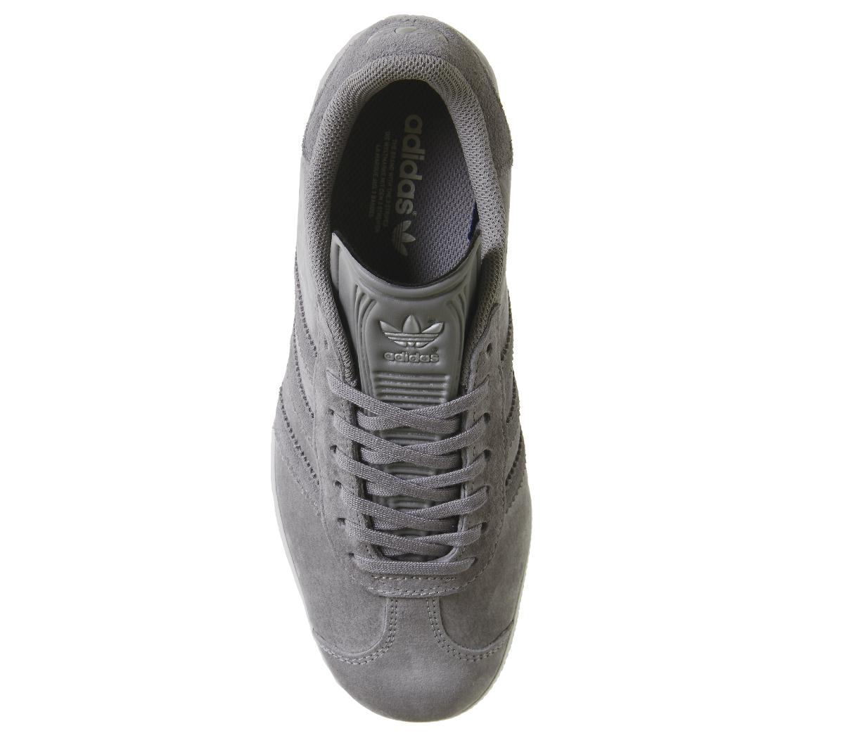 adidas gazelle solid grey four silver
