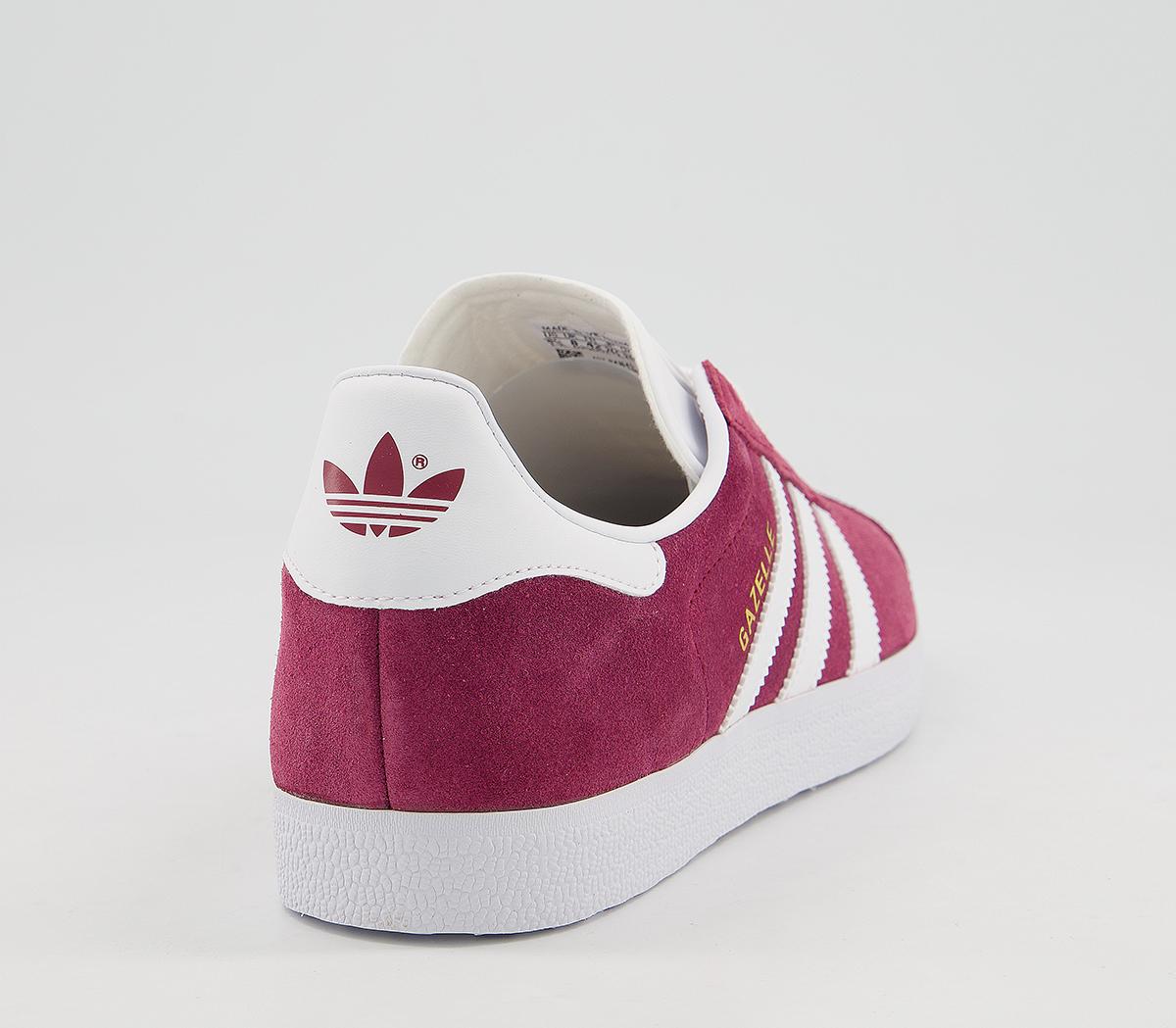 adidas gazelle burgundy