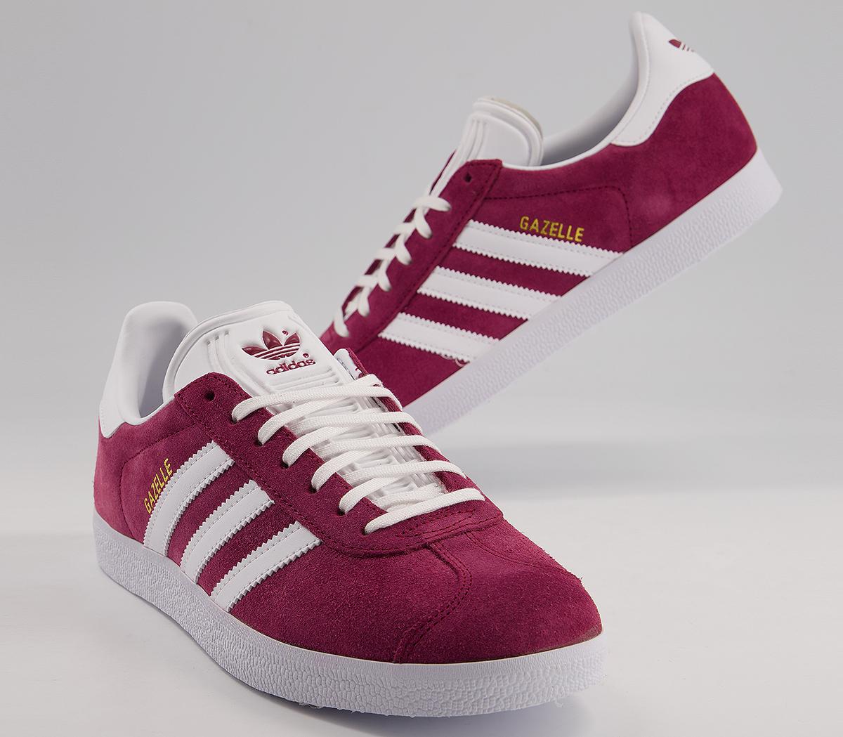 adidas Gazelle Trainers Collegiate Burgundy - Unisex Sports