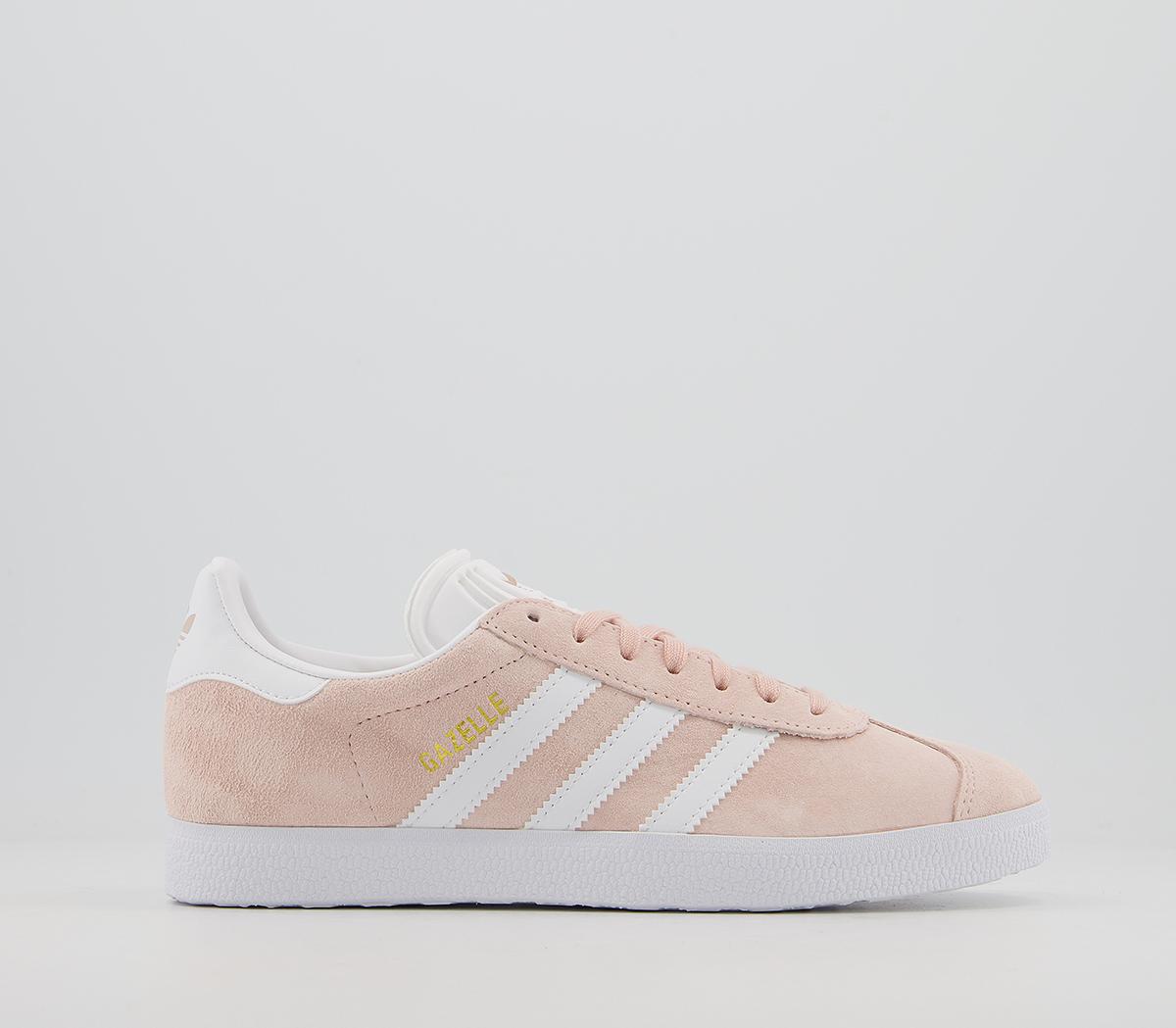 adidas gazelle pink and white