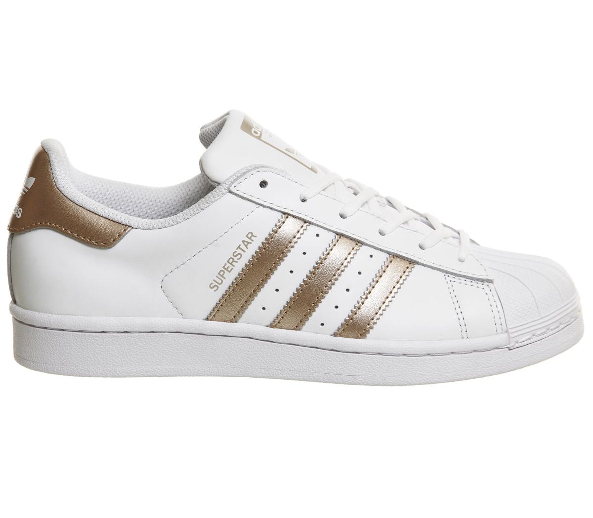 adidas Superstar 1 White Copper - Sneaker damen