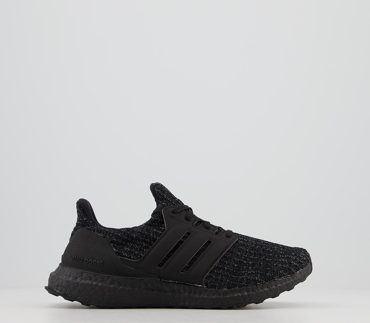 core black ultraboosts