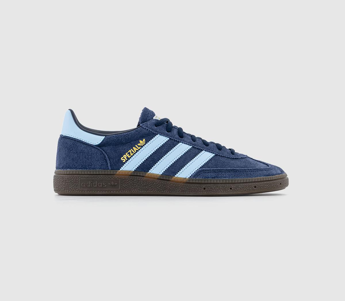 adidas Handball Spezial Trainers Collegiate Navy Clear Sky Gum - His  trainers