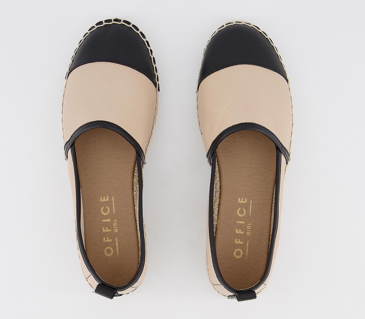nude cap toe flats