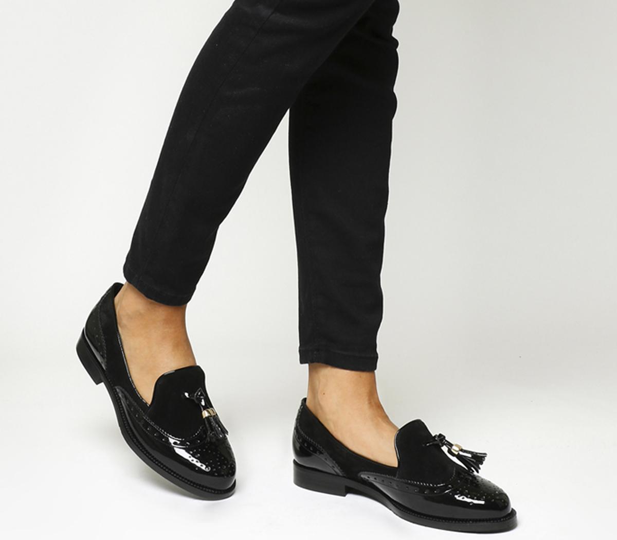 office tassel loafers