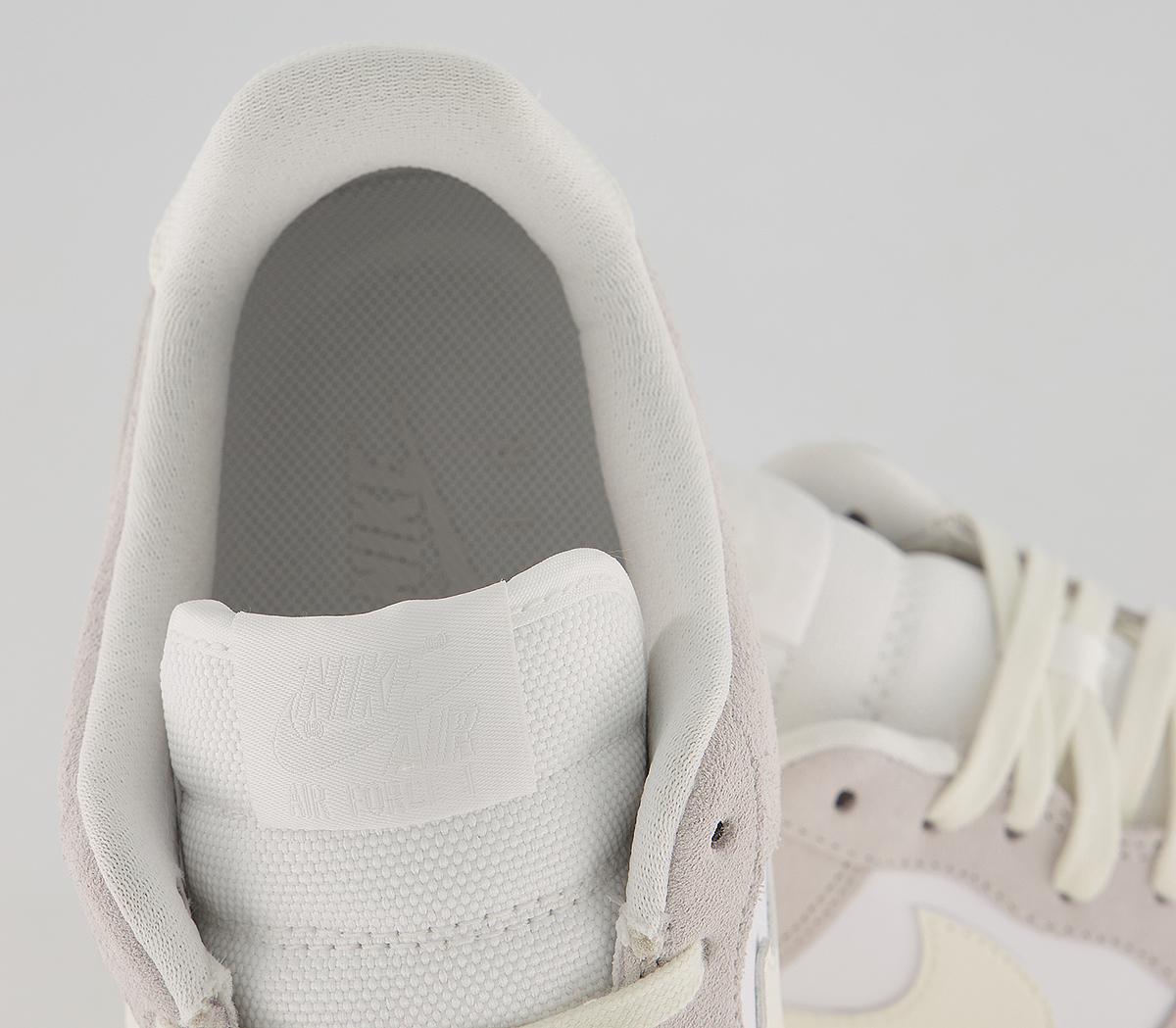 air force 1 lv8 trainers white sail platinum tint