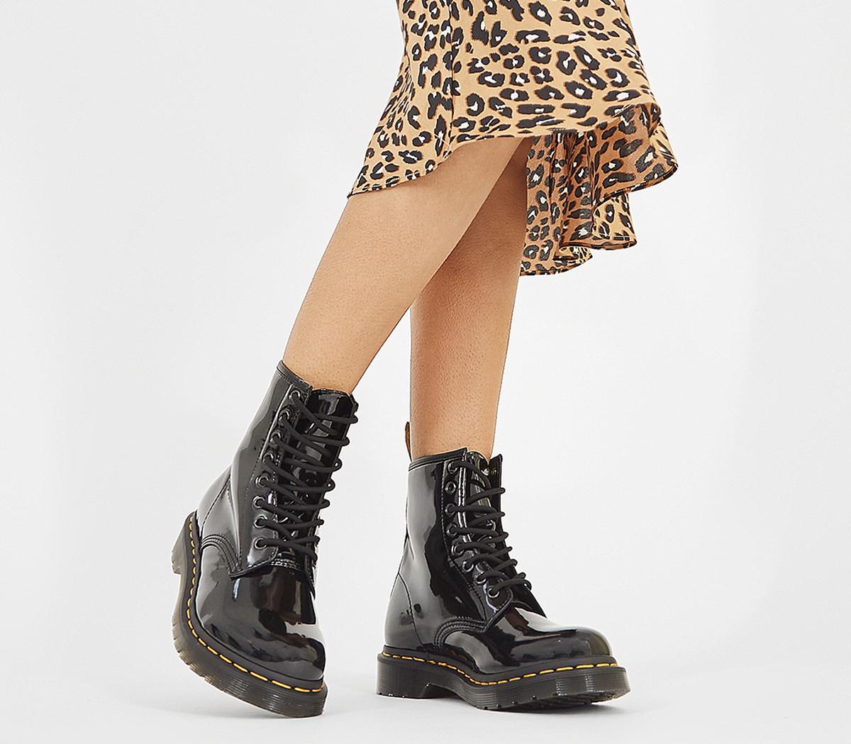 dr martens women's 1460 patent boots