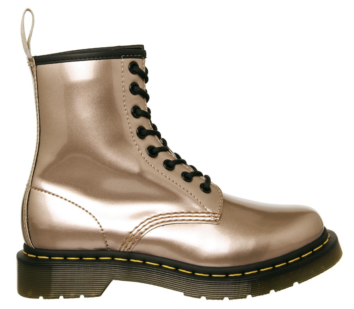 dr martens rose gold