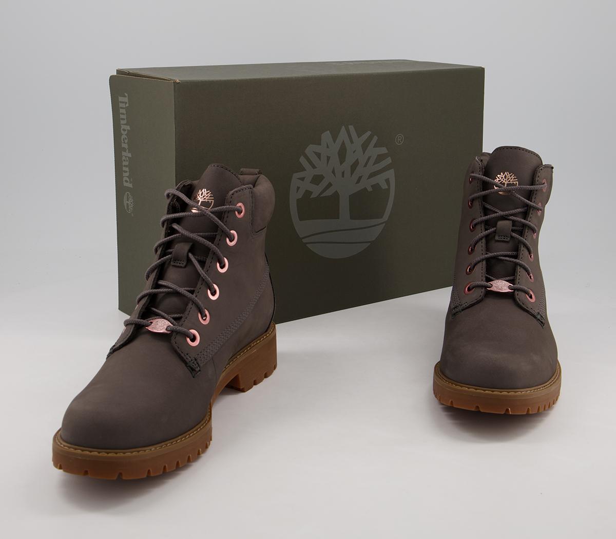 Timberland Slim Premium 6 Inch Boots Eiffel Tower Nubuck - Ankle Boots