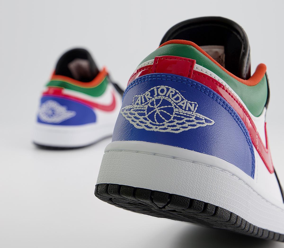 white hyper royal red jordan 1