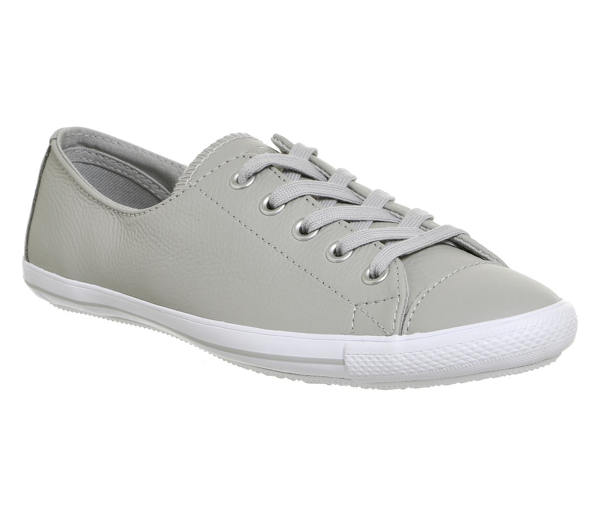 Converse Ct Lite 2 Trainers Ash Grey Leather Exclusive - Hers trainers
