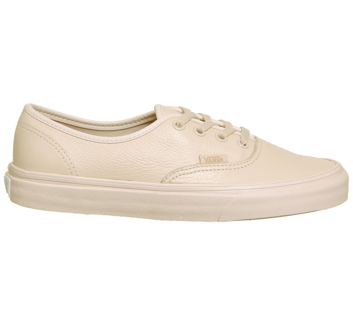 vans authentic leather rose