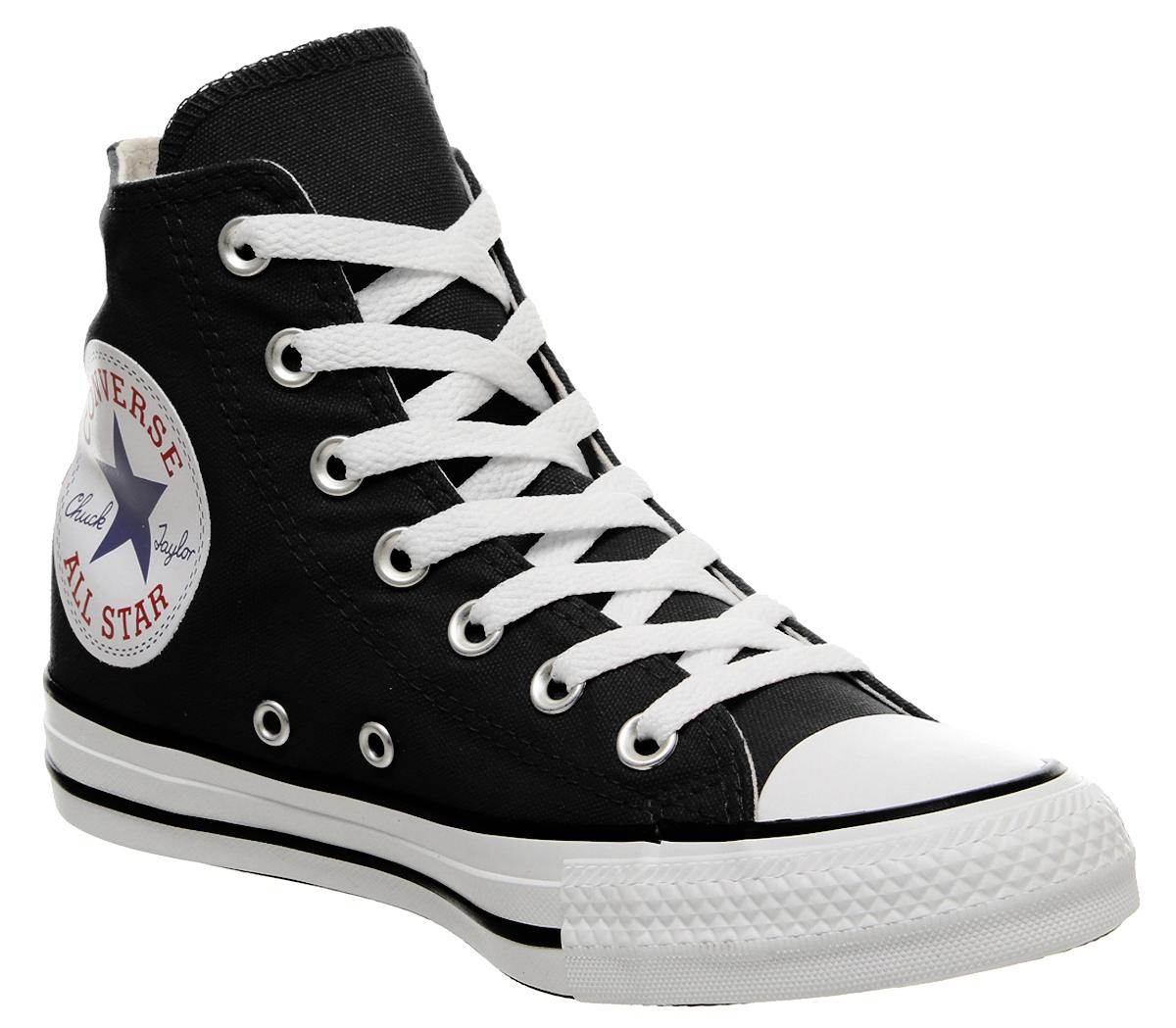 black and white boot converse