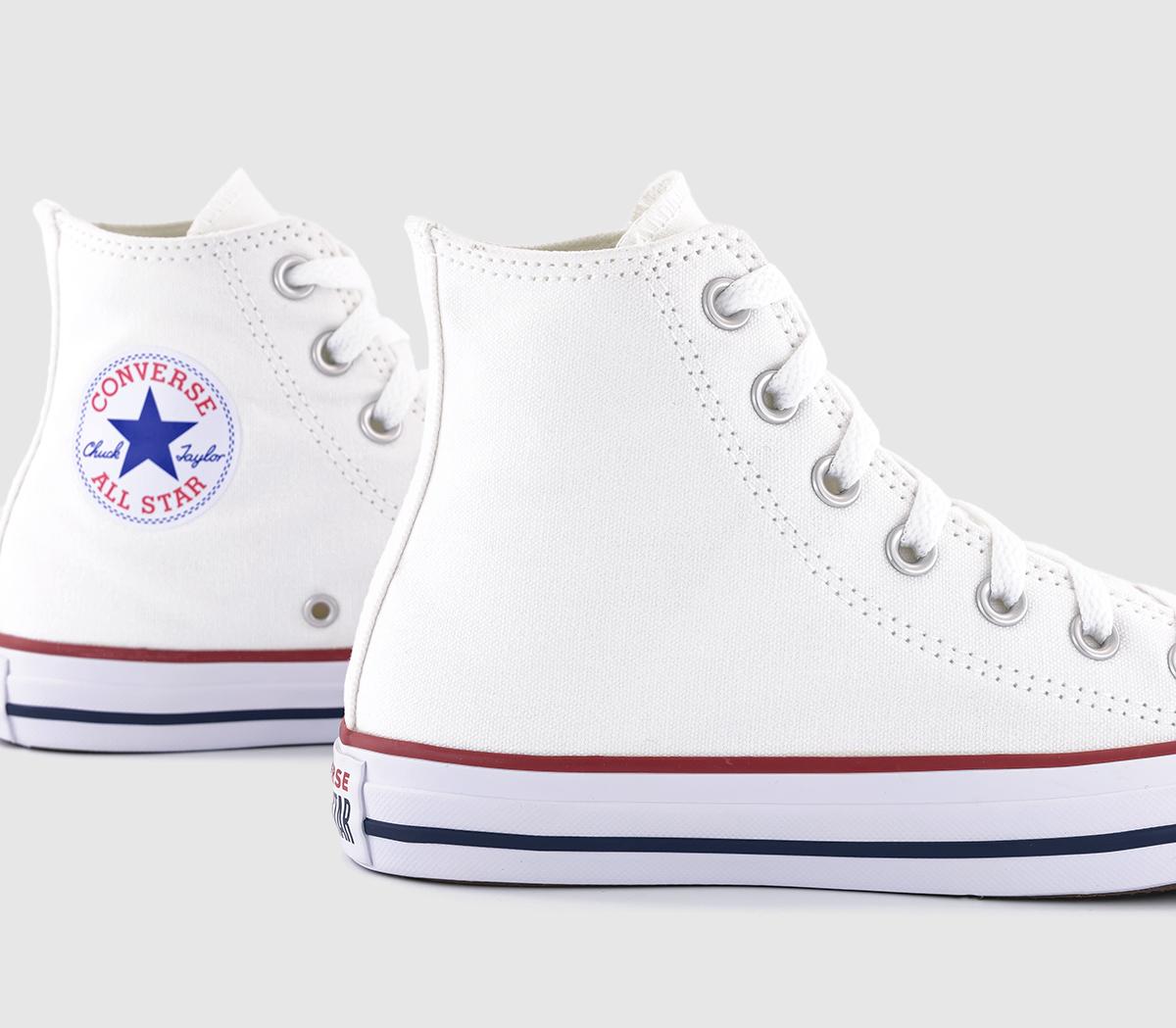 Converse All Star hi optical white canvas