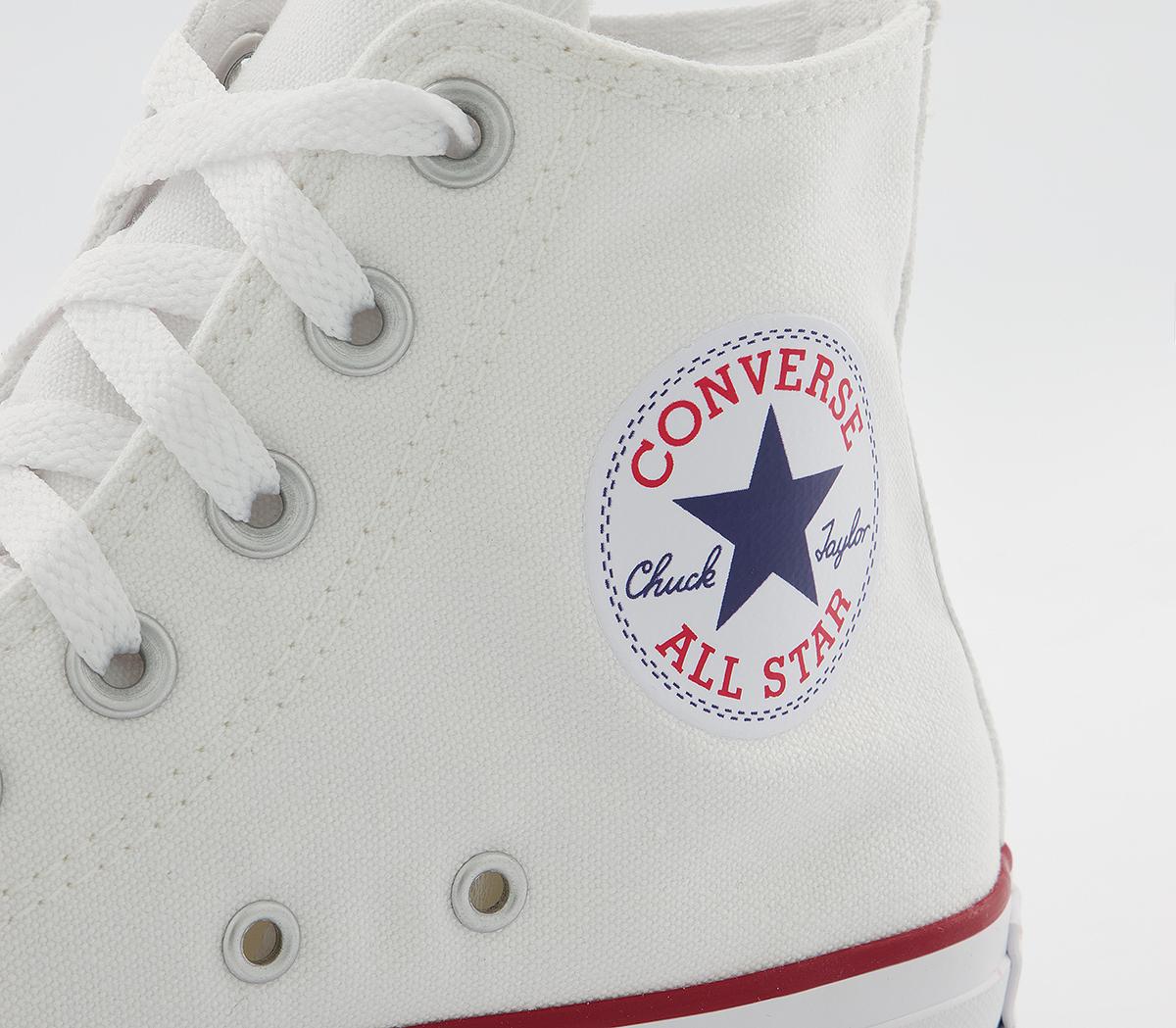Converse All Star hi optical white canvas