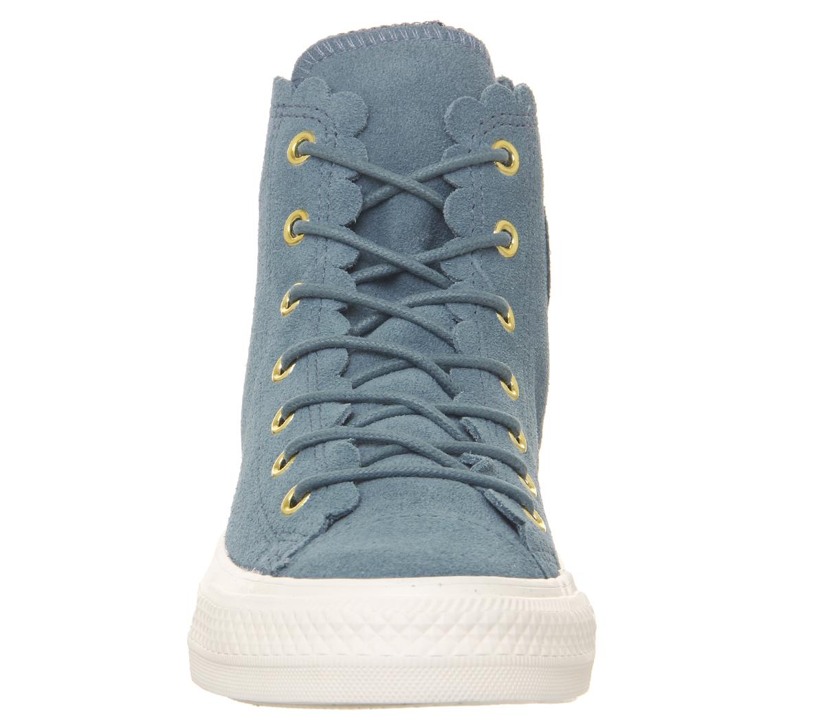 converse frill trainers