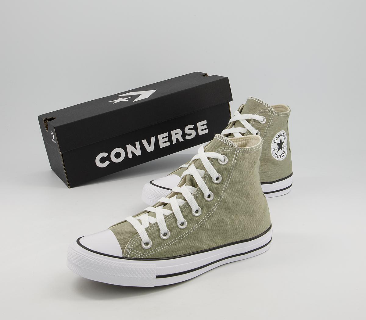 converse all star hi trainers light field surplus zitron egret