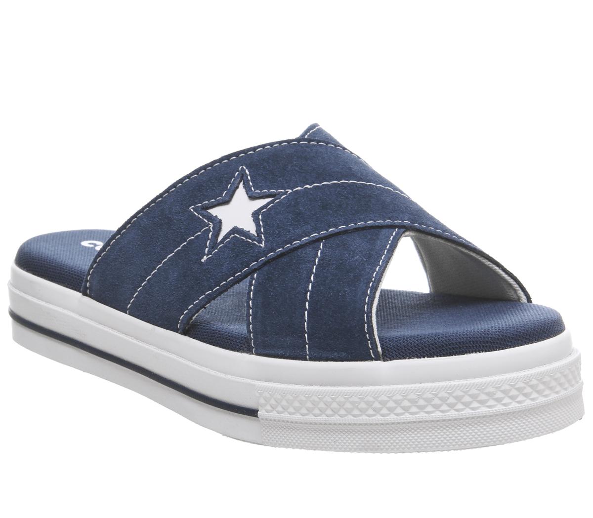 Converse Converse One Star Sandals Navy 