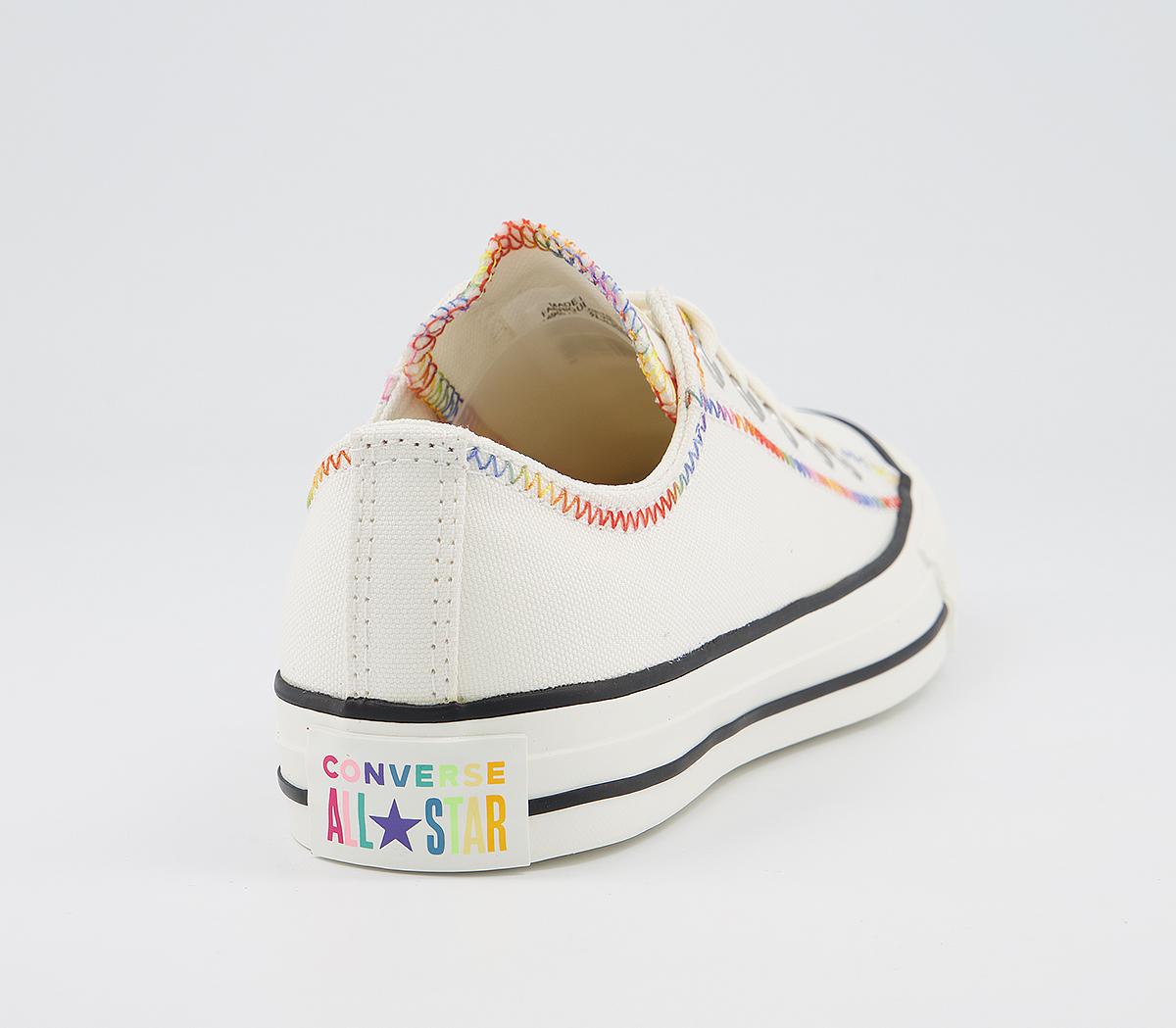 converse all star hi trainers leopard edged egret leather
