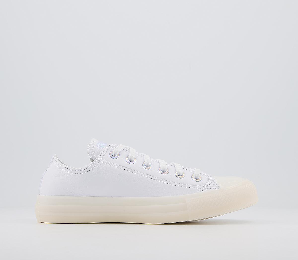 converse converse all star low leather trainers