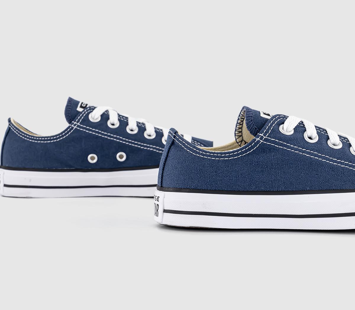 Converse All Star Low Navy Canvas - Unisex Sports
