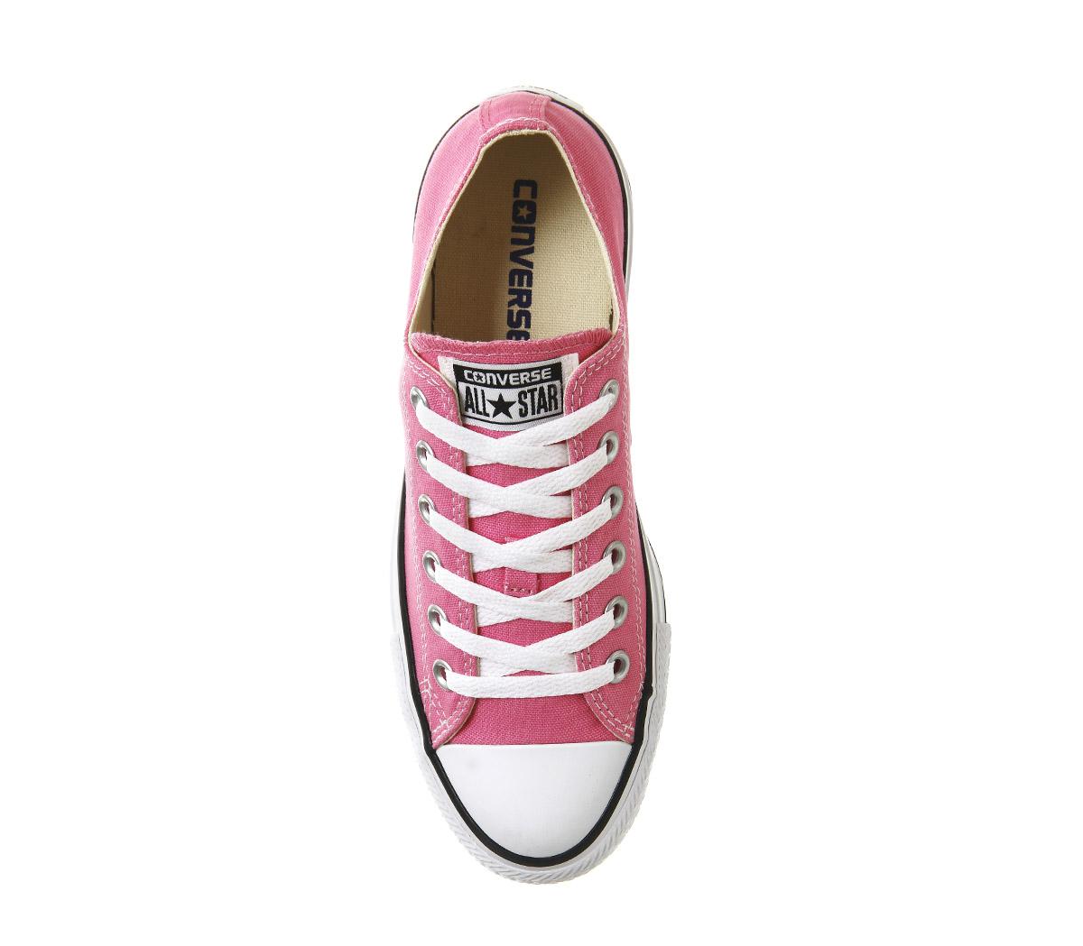 Converse All Star Low Pink Canvas - Hers trainers