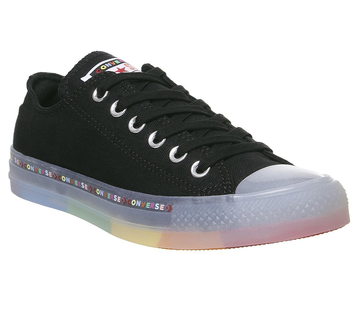 converse shoes rainbow