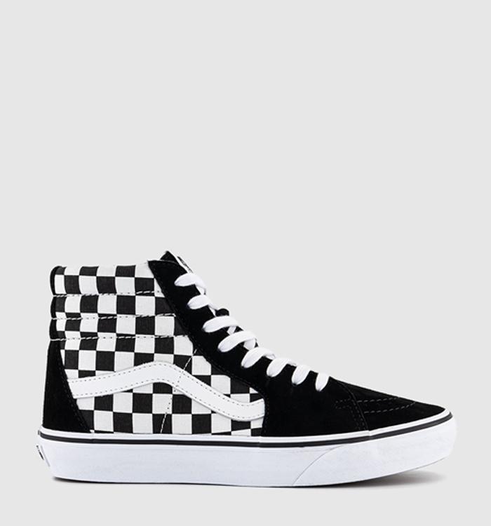 vans shoes black and white for girls
