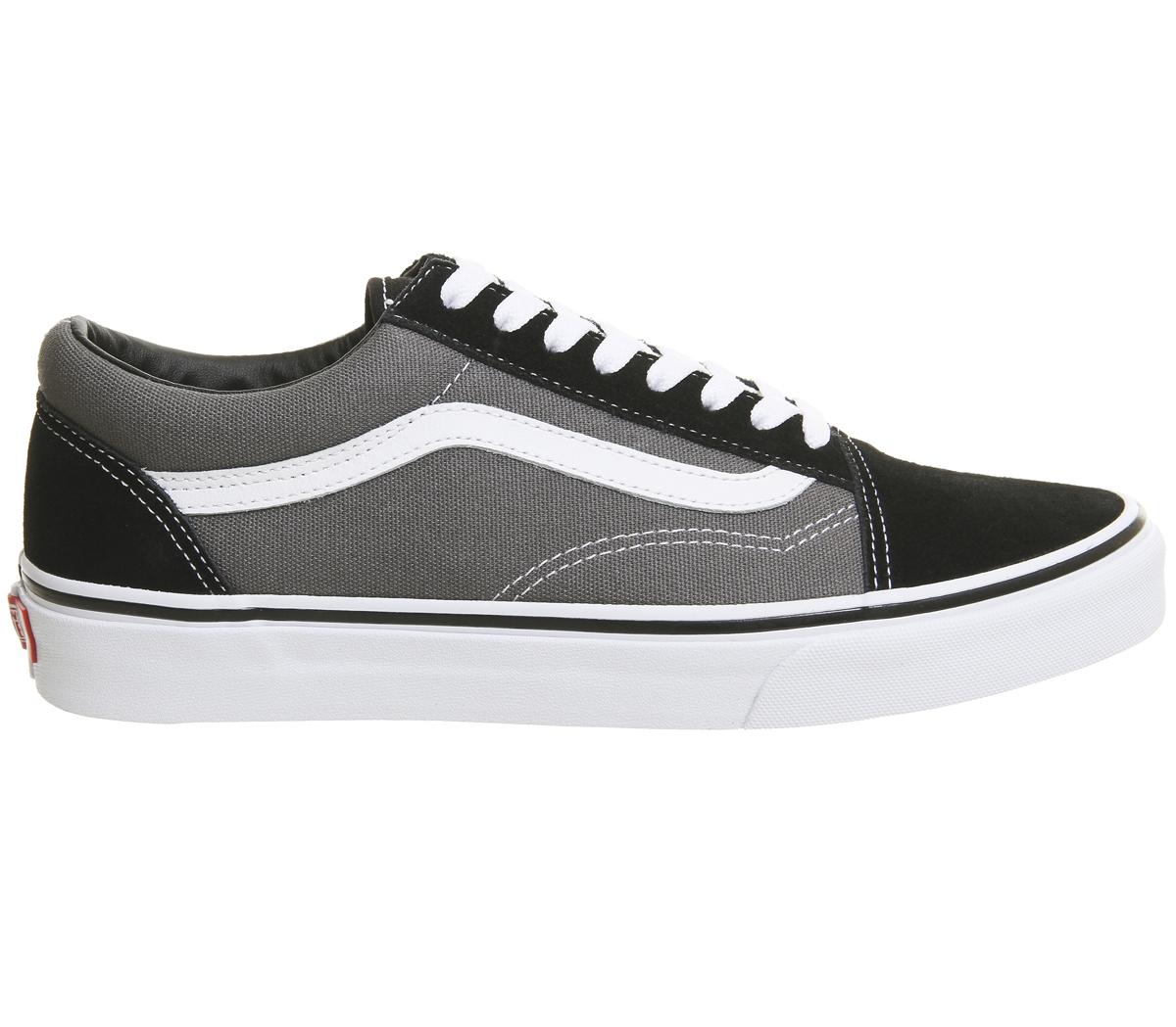 vans old skool black pewter