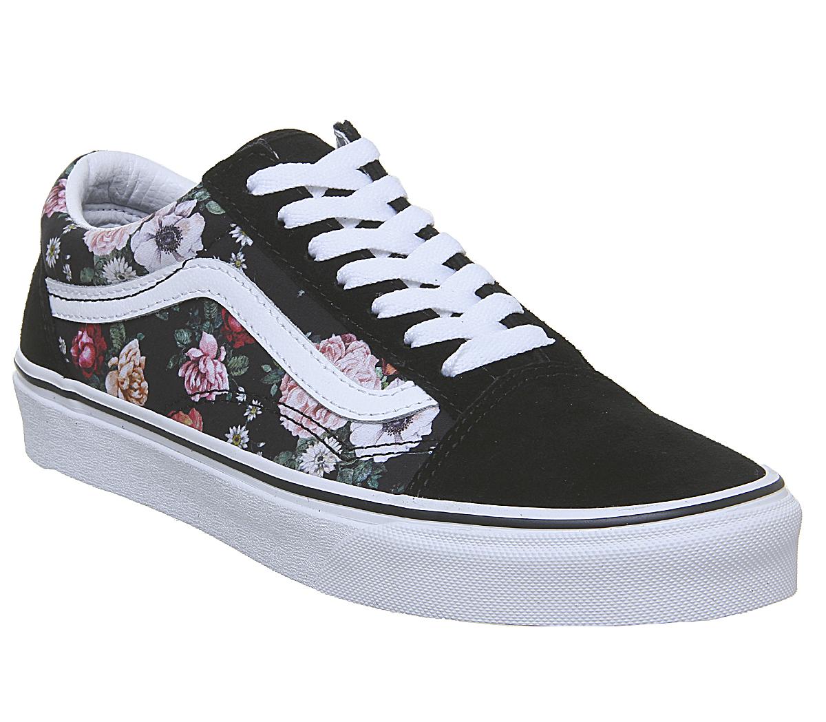 buy \u003e vans with pink flowers, Up to 72% OFF