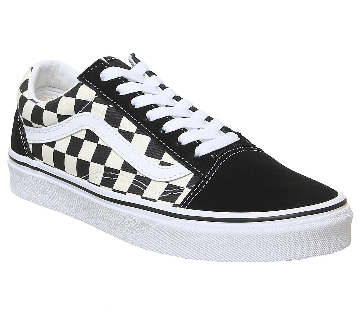 vans check trainers