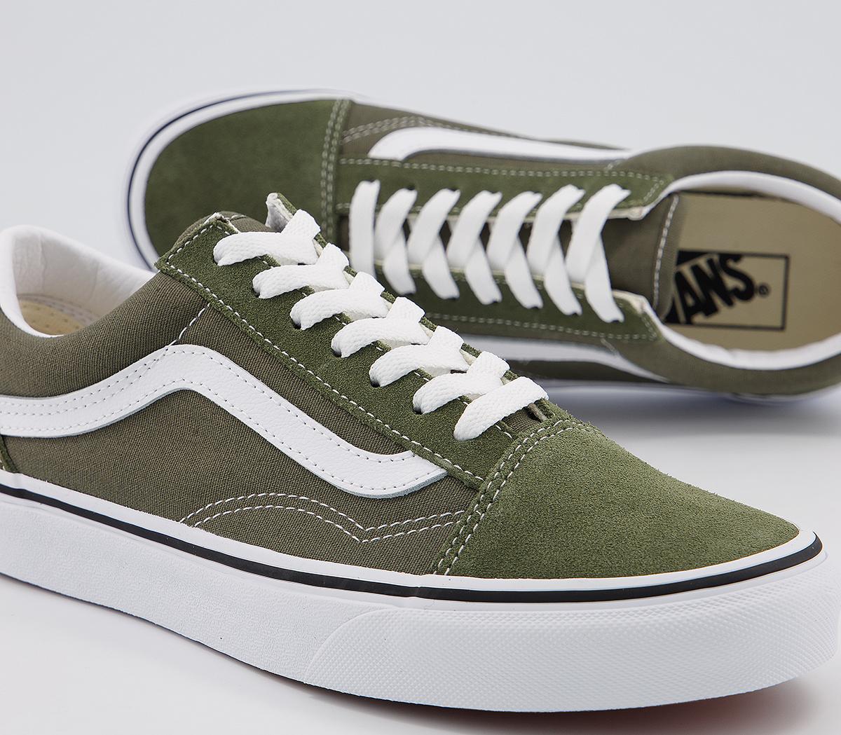 vans old skool vert d'eau