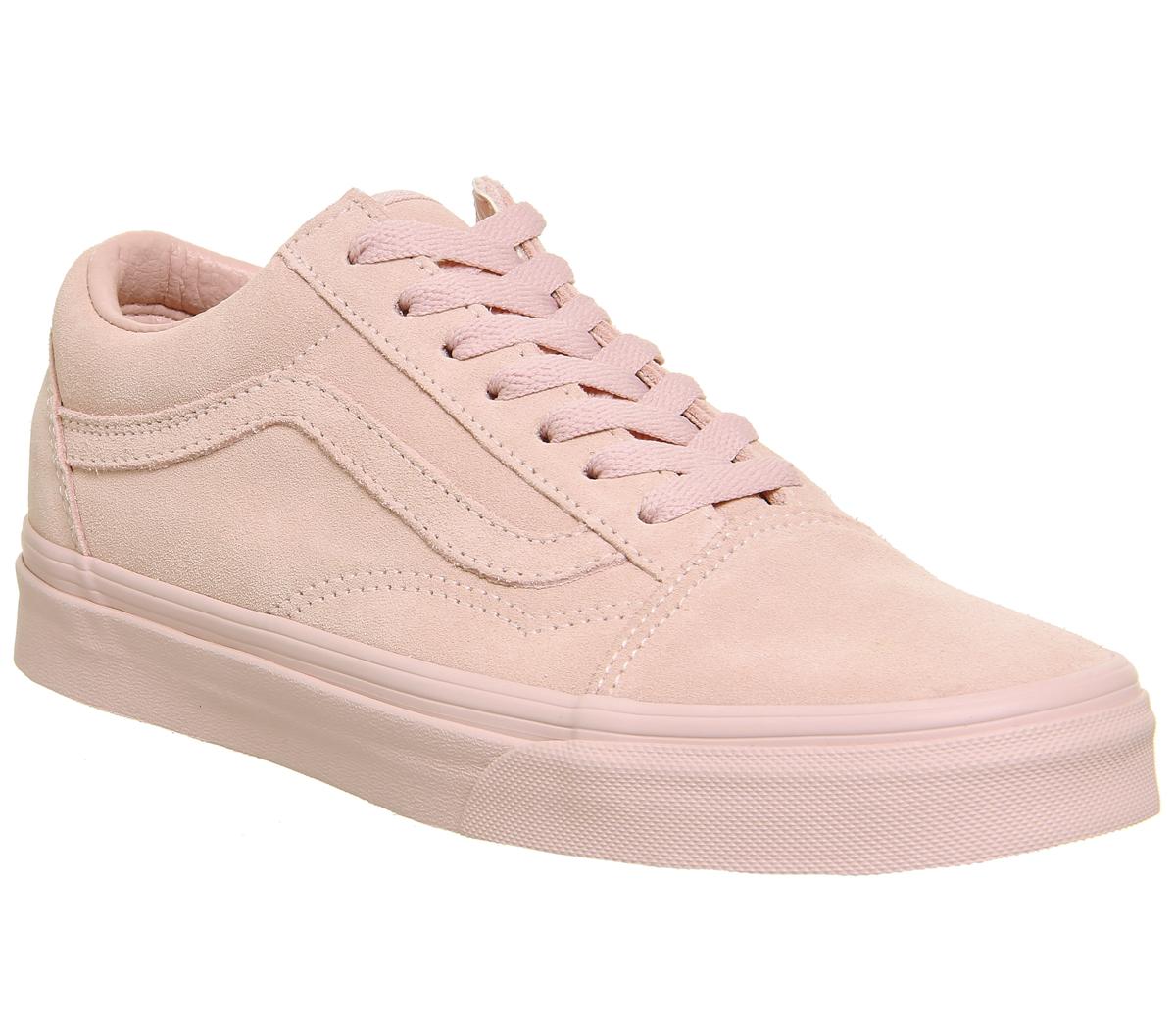 pink suede vans