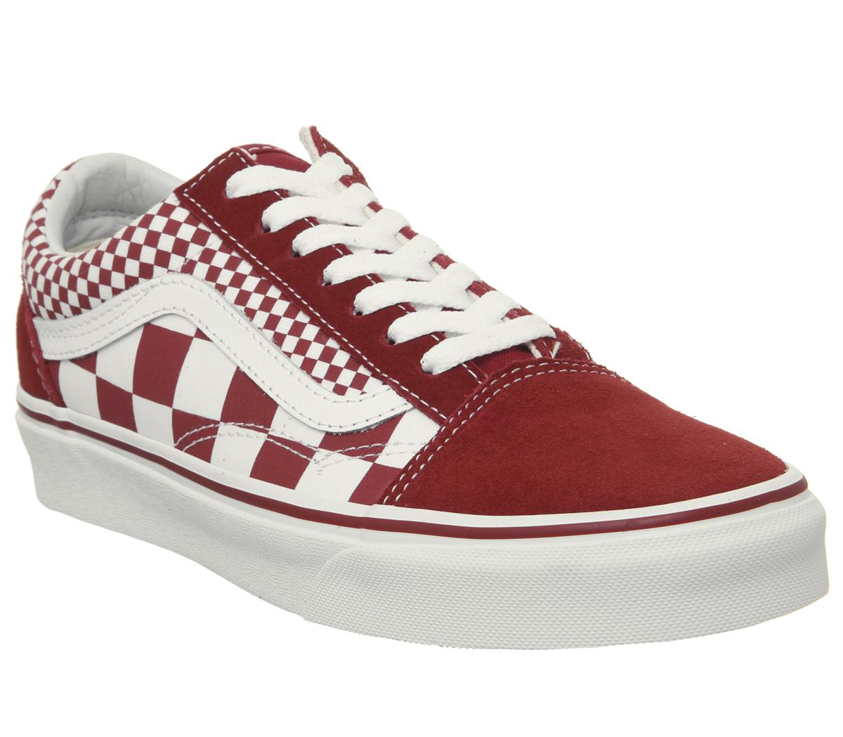 Red Check Vans Online Sale, UP TO 53% OFF