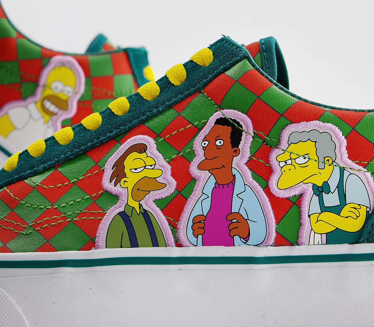 Vans simpsons collaboration Clearance