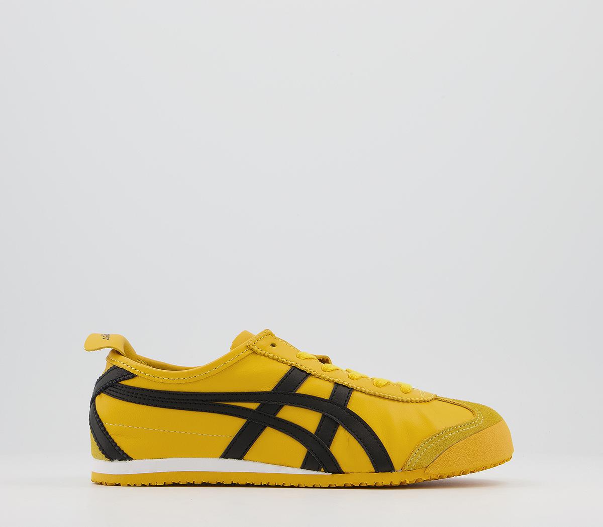 Onitsuka Tiger Mexico 66 Trainers Yellow Black Unisex Sports