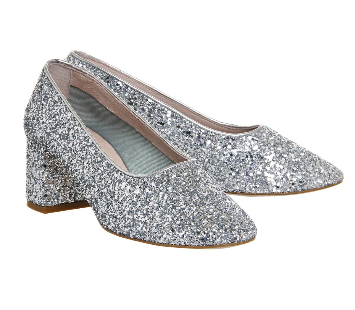 ballet flats with block heel
