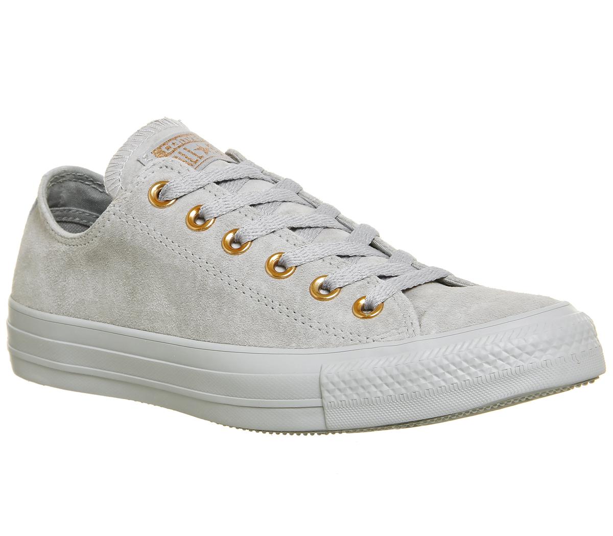 Converse All Star Low Leather Wolf Grey 