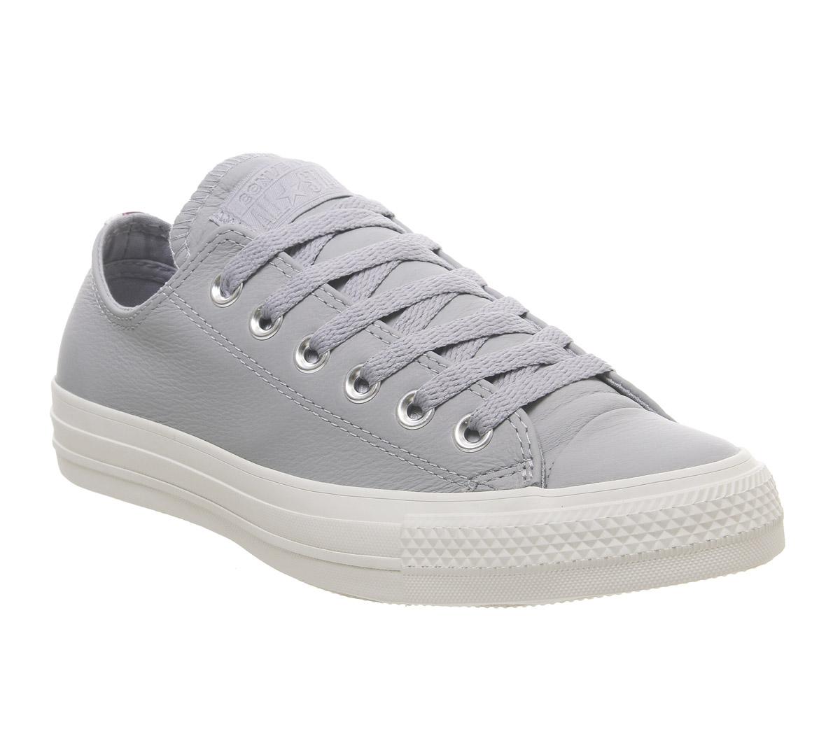 converse all star low leather trainers