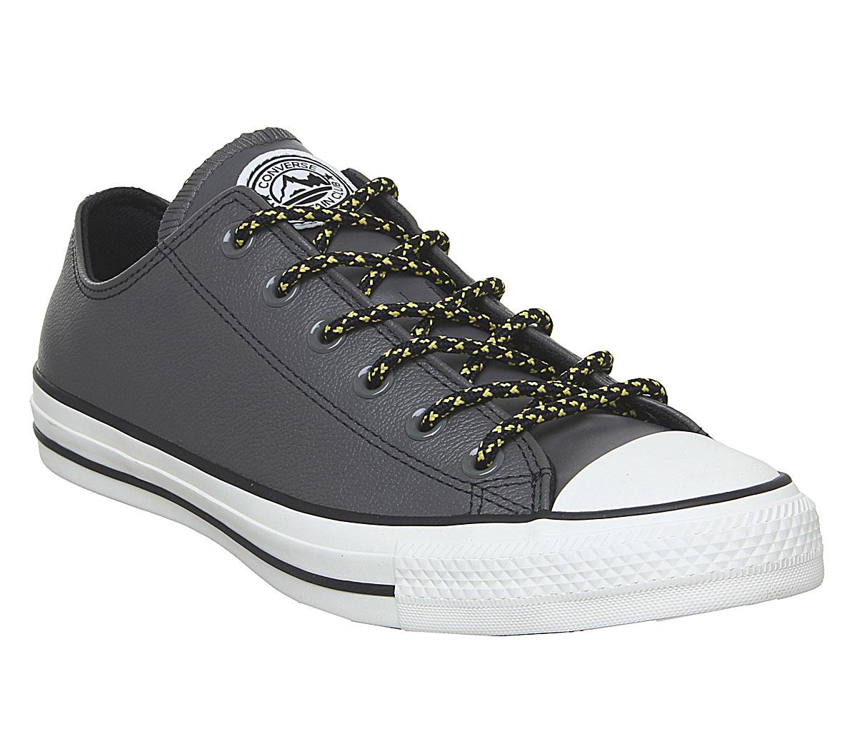 mens navy leather converse