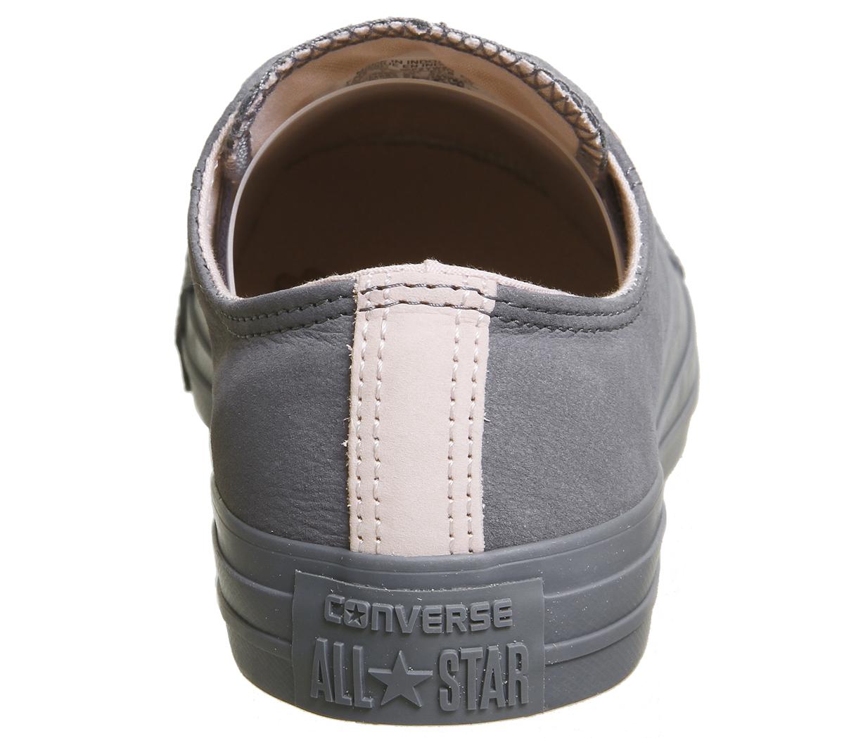 converse all star low leather light carbon potpourri exclusive