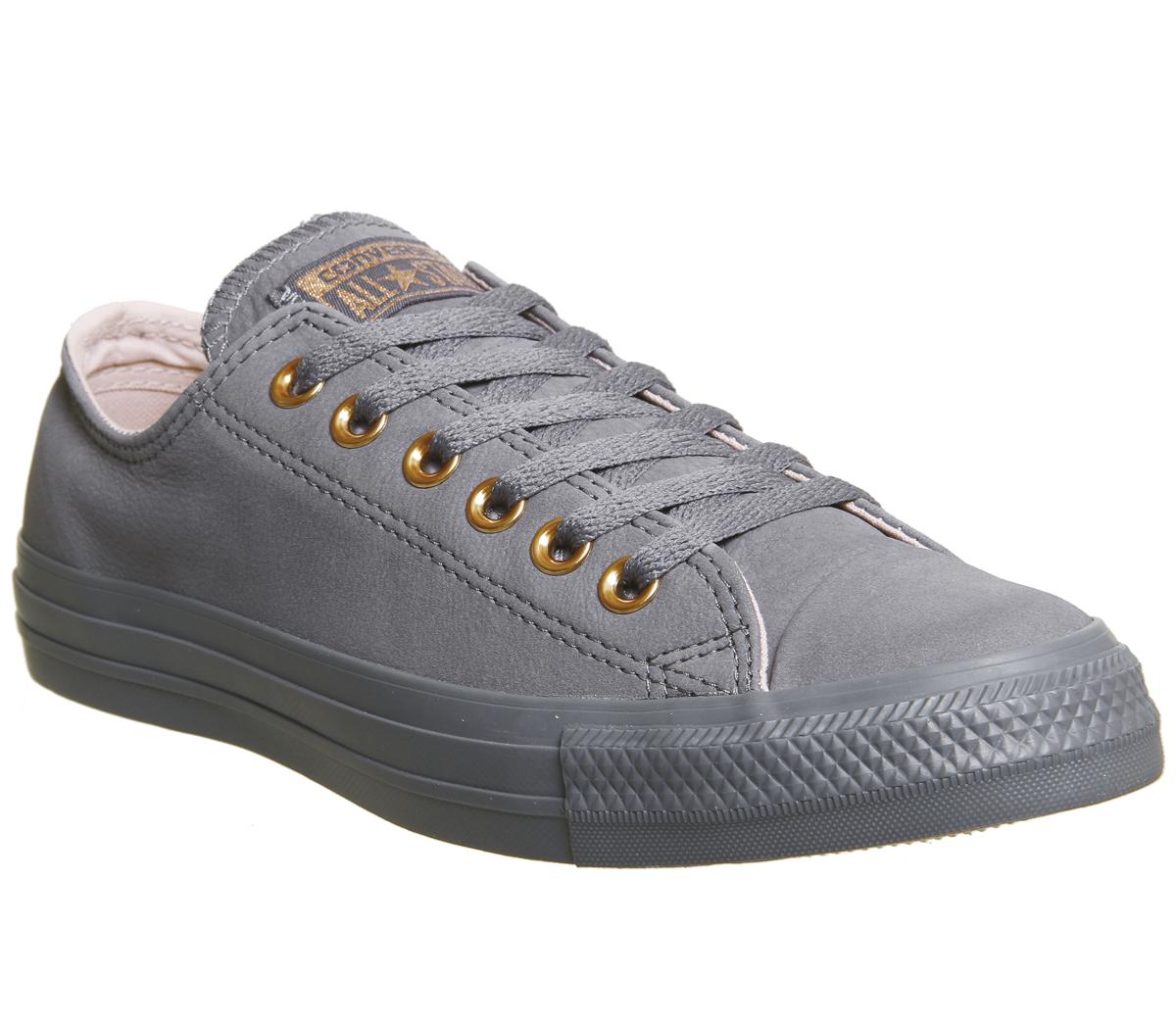 converse all star low leather light carbon potpourri exclusive