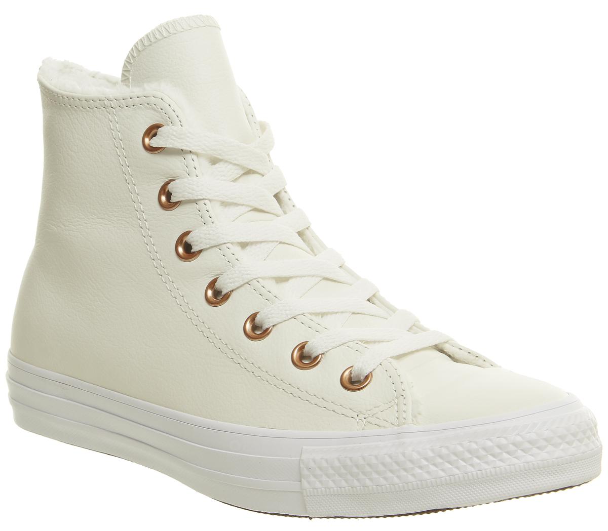 converse leather egret