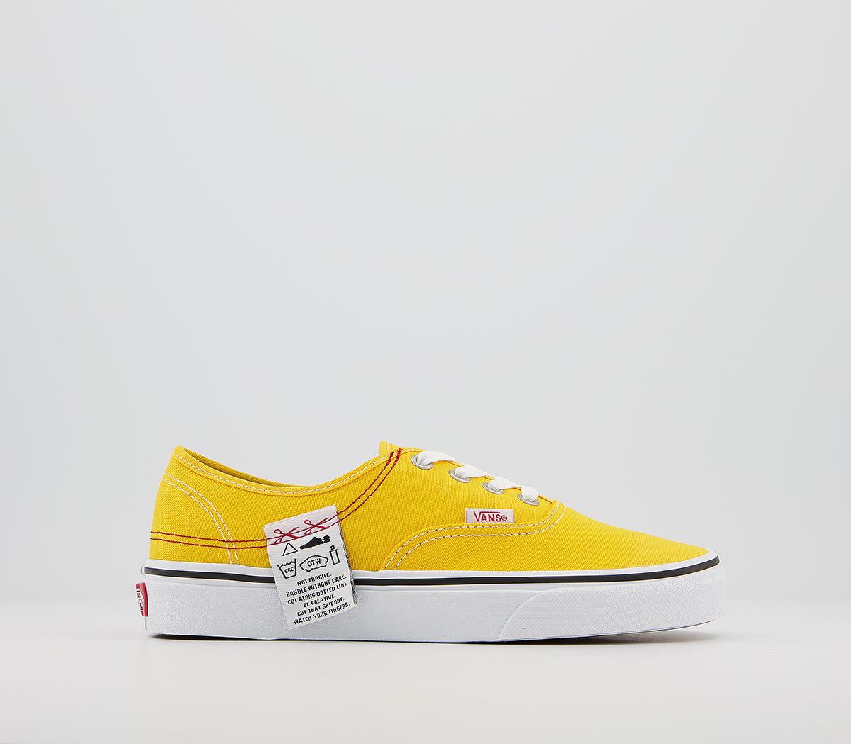 lemon yellow vans