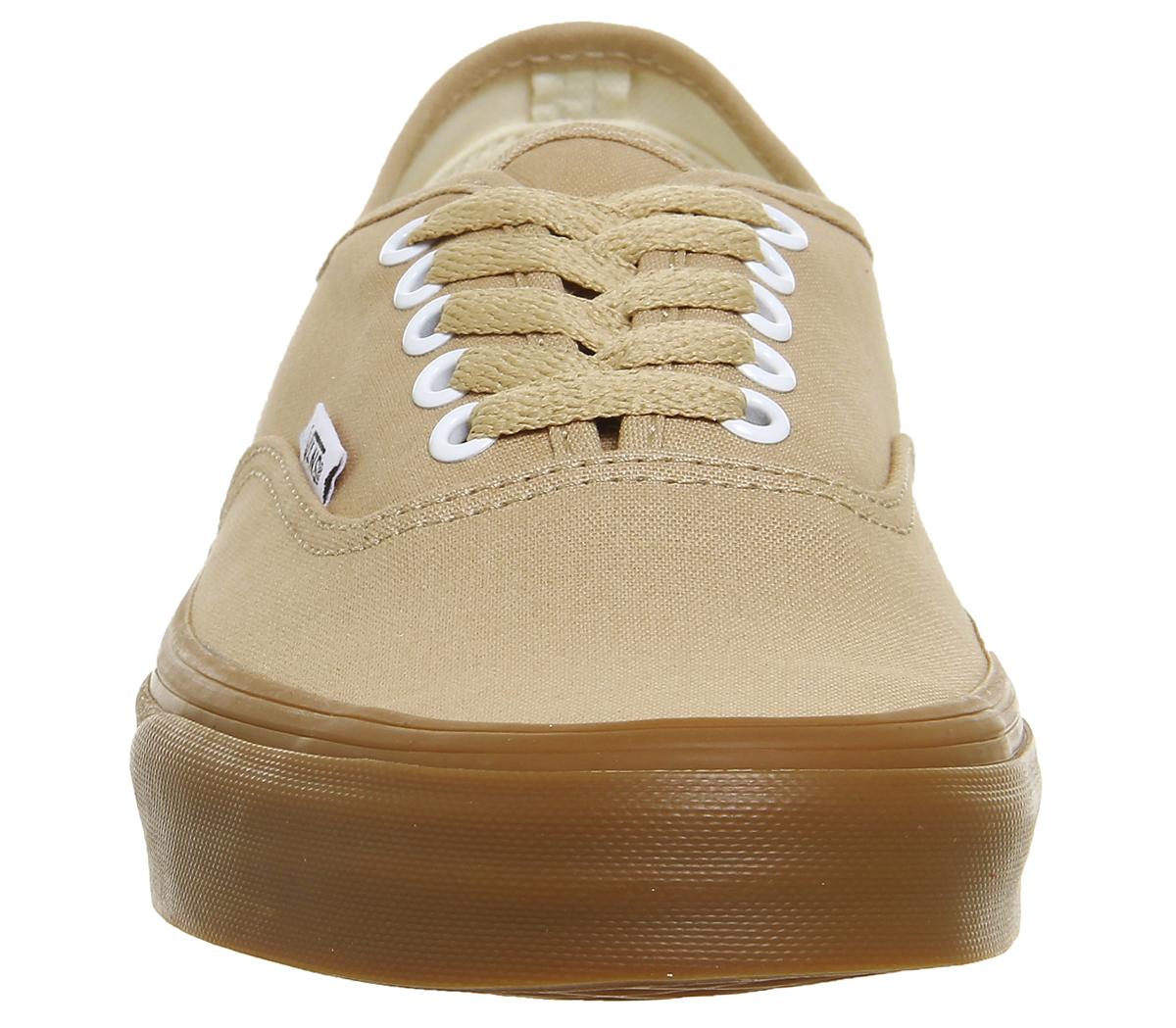 vans authentic sesame gum