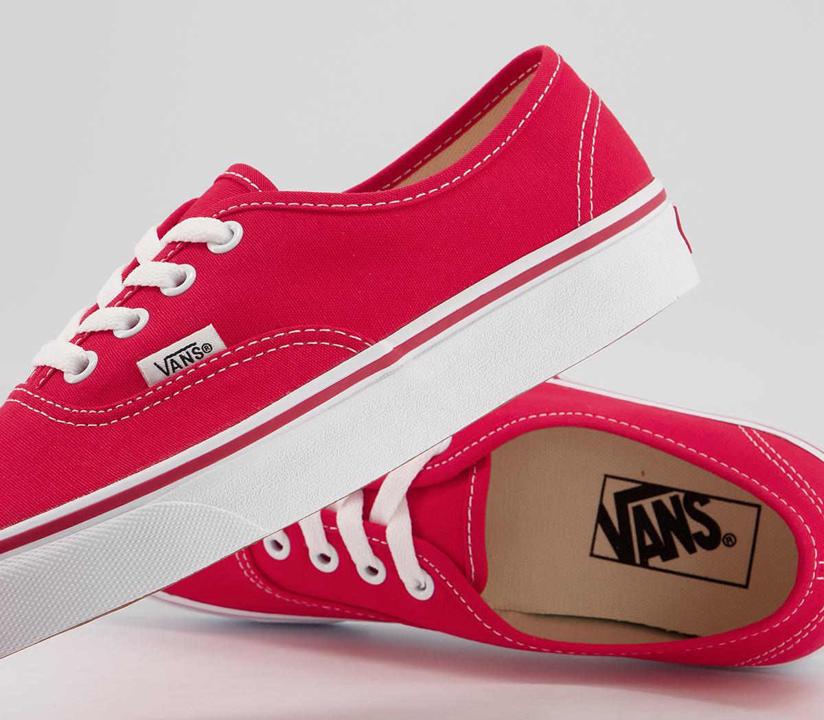 Vans Authentic Trainers Red - Unisex Sports