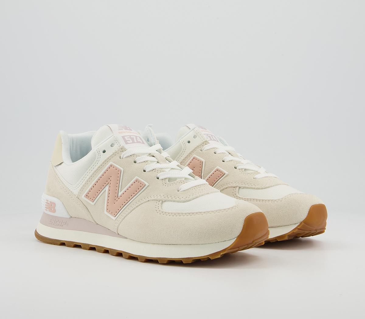 New Balance 574 Trainers White - Hers trainers