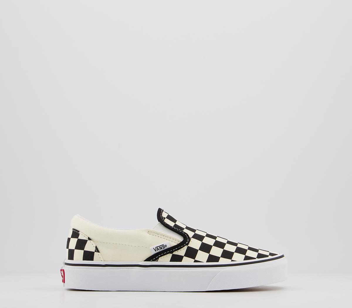 Ferie greb Baron Vans Classic Slip On Trainers Black White Check Fl21 - His trainers