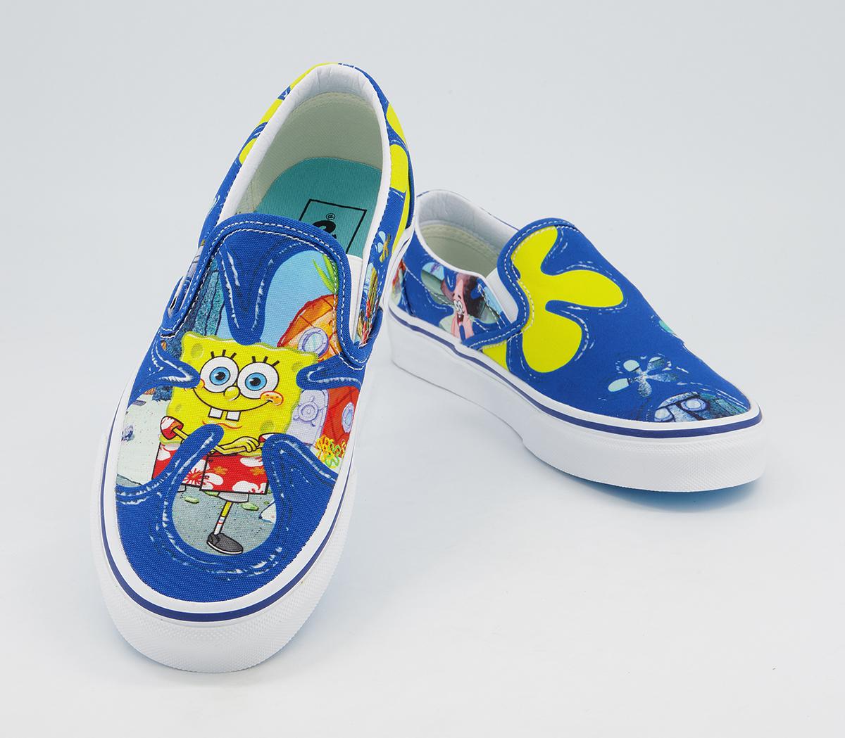 Vans Vans Classic Slip On Trainers Spongebob Alohabob - Unisex Sports