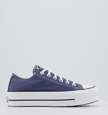low cut black and white converse